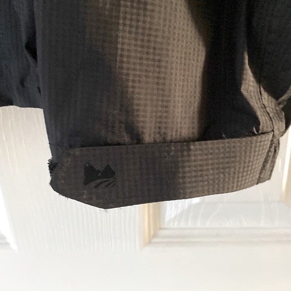 Size M Hyper-Dri Black Hooded Jacket Zipper front 100% Polyurethane - Picture 3 of 6